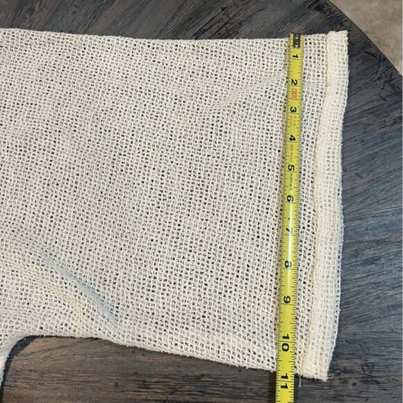 Vintage Y2K Noelle White / Off White Open Knit Top – One‎ Size - Picture 8 of 8